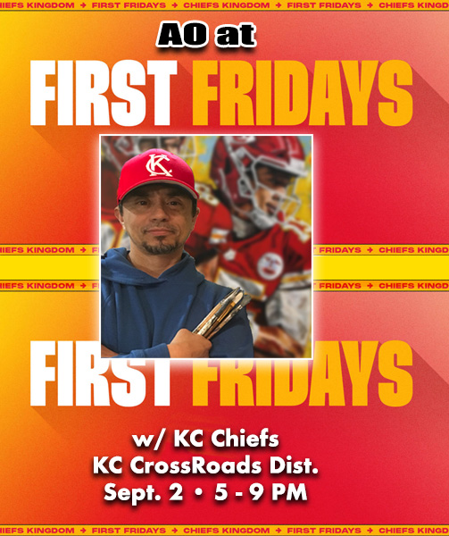 AO - Guest Artist at KC Chiefs First Friday