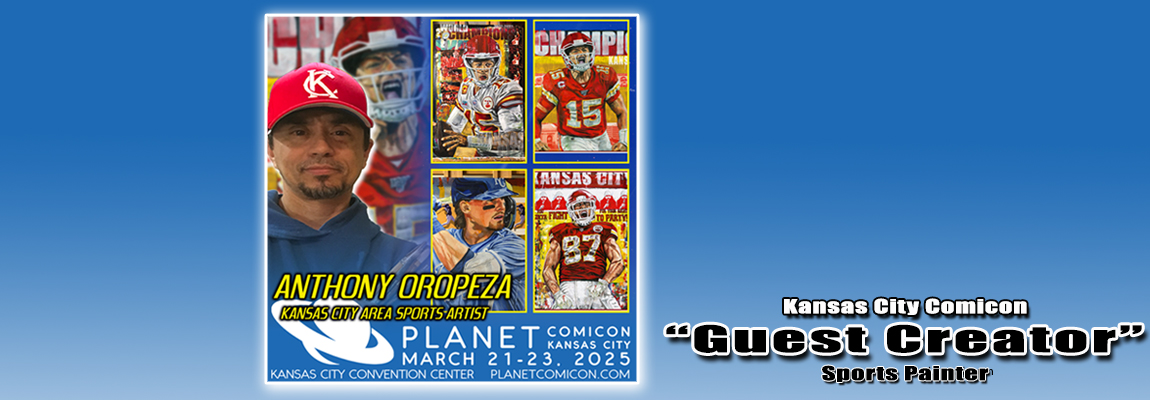 2025 Planet Comicon Guest Anthony Oropeza Creator