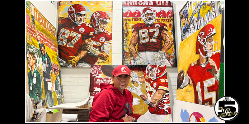 Sports Painter Anthony AO Oropeza