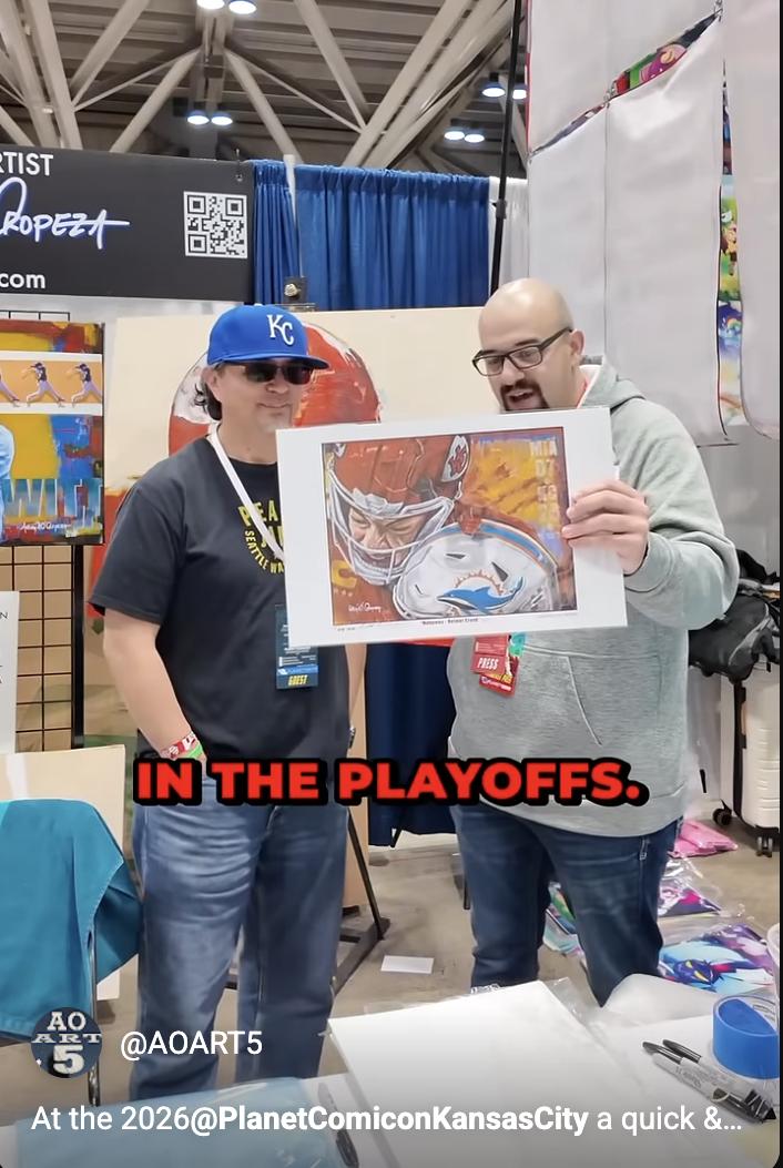 2026 AO at Planet Comicon interview with Farzin