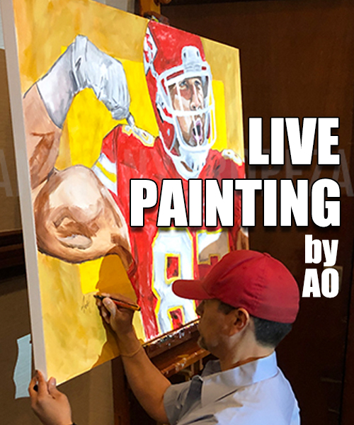 LIVE PAINTING - FUNDRAISING